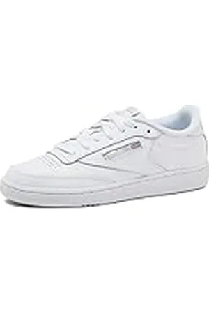 Reebok Club C 85, Zapatillas Mujer, Blanco Y Gris Claro, 35.5 EU
