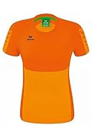 Erima Mujer Six Wings Camiseta, New Orange, 40