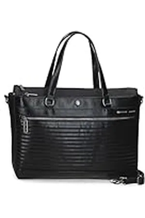 Pepe Jeans Biker Bolso para Portátil Portátil 15,6 Pulgadas 42x27x11 cms Poliéster con Detalles en Piel Sintética by Joumma Bags