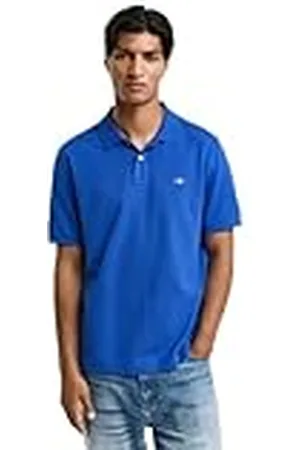 GANT Reg Shield SS Pique Polo Camisa, , XL Hombres
