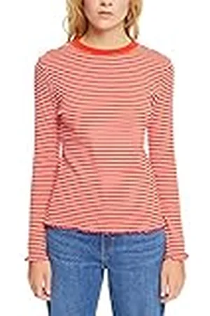 ESPRIT 082ee1k335 Camiseta, 630/Rojo, M para Mujer