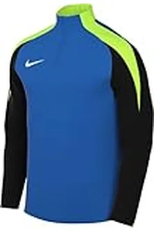Nike FD7569-463 Maglia da Allenamento Dri-FIT Strike 24 Sweatshirt Hombre Royal Blue/Black/Volt/White Tamaño L