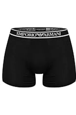 Emporio Armani Stretch Cotton Core Logoband 3-Pack Boxer Hombre, , L
