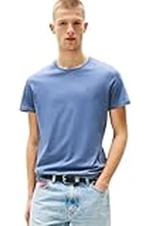 Tommy Hilfiger Camiseta de Manga Corta TJM Original Slim Fit, Azul (Blue Moment), S