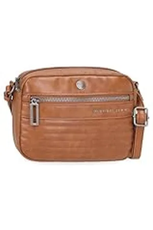 Pepe Jeans Biker Bandolera 21x14x5 cms Poliéster con Detalles en Piel Sintética by Joumma Bags