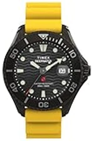 Timex Reloj Analógico para para Hombre de Cuarzo con Correa en Caucho TW2W81700