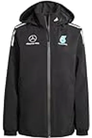 adidas Mercedes - Amg Petronas Formula One Team Mechanics - Chaqueta Impermeable para Mujer (Paquete de 1)
