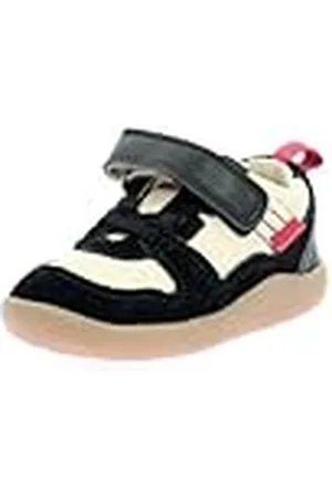 Kickers Kickfreshi, Zapatillas Unisex niños, Gris/Negro, 24 EU