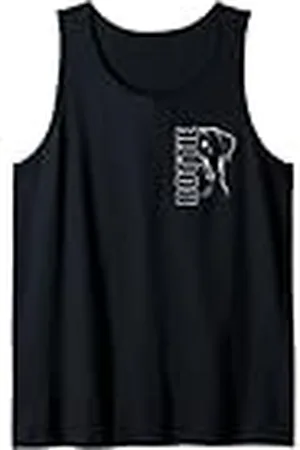 MyAnimal - Your Favourite Animal Wear Diseño moderno de Rottweiler con texto elegante en el pecho Camiseta sin Mangas