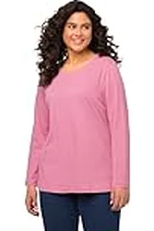 Ulla Popken Langarm-Shirt Camiseta, , 48-50 para Mujer