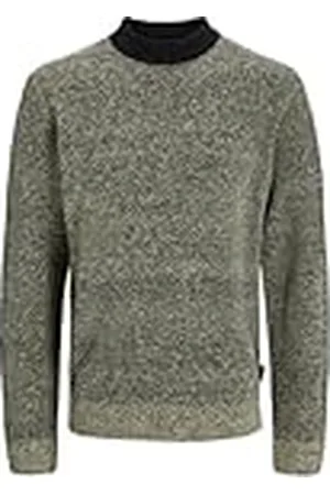 JACK & JONES Jcospace Knit Mock Neck Sn Jersey de Punto, , S para Hombre