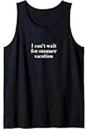 Statement Blend No puedo esperar para las vacaciones de verano Camiseta sin Mangas