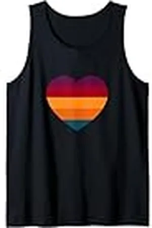 Urban Classic Trends Lindo gráfico minimalista con diseño de rayas de cinco colores Camiseta sin Mangas