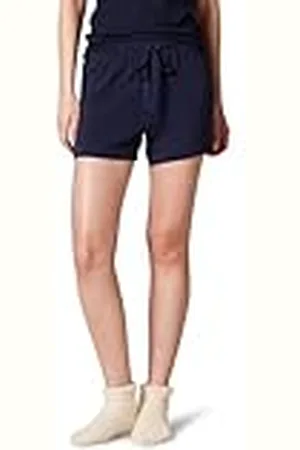 Amazon Pantalón Corto de Pijama de Rizo Ligero Mujer, , XL