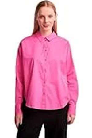 Pieces® Pctanne LS Noos BC-Camiseta Suelta Blusas, Color Rosa, XS para Mujer
