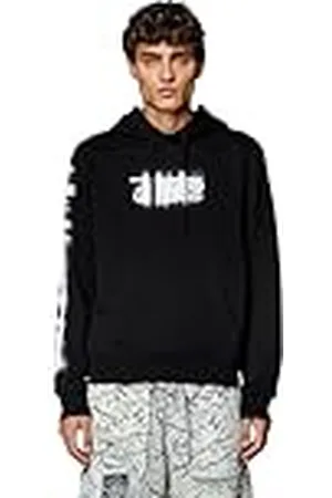 Diesel S-Ginn-Hood-N Felpa Sudadera, , XS para Hombre