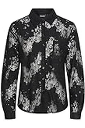 Pieces® Camiseta Pcnorinne LS Blusa de Manga Larga, , XL para Mujer