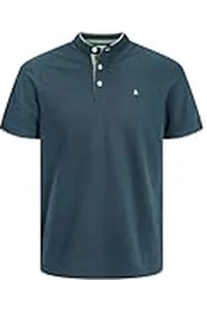 JACK & JONES Jjepaulos Mao Polo SS Noos, , XXL Hombres