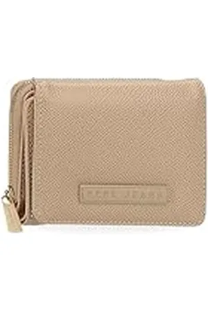 Pepe Jeans Elia Billetero con Monedero Beige 10x8x3 cms Piel sintética by Joumma Bags