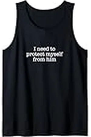 Statement Blend Necesito protegerme de él Camiseta sin Mangas