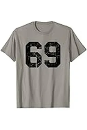 Sports Legendz Número #69 - Camiseta deportiva con número de la suerte Camiseta