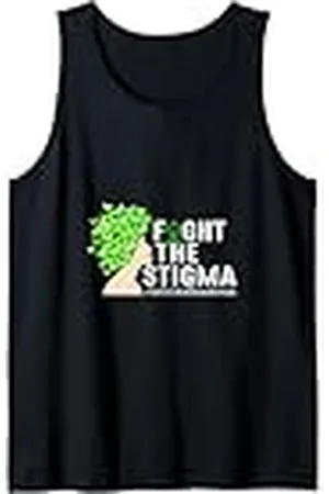 Iron Kor Fight the Stigma Mental Health Awareness Empowering Quote Camiseta sin Mangas