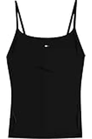 Tommy Hilfiger Camiseta de Tirantes Mujer Essential Strap con Tirantes Finos, Negro (Black), M