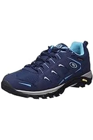 BRUTTING Mount Frakes Low, Zapatilla para correr cruzada Mujer, Azul Marino/Gris/turquesa, 43 EU