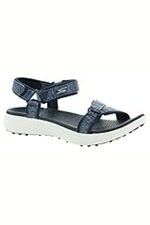 Skechers Sandalias de golf sin pinchos 600 para mujer, Azul Marino/Blanco, 36 EU