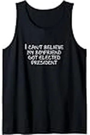 Statement Blend No puedo creer que mi novio haya sido elegido presidente Camiseta sin Mangas