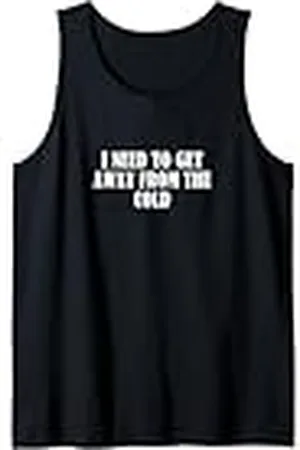 Statement Blend Necesito alejarme del frío Camiseta sin Mangas
