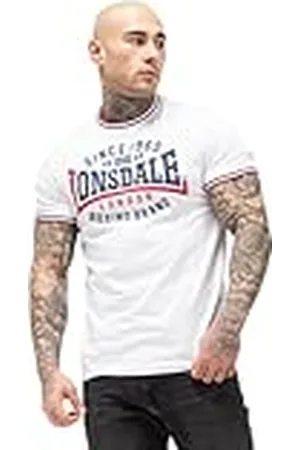 Lonsdale London Gavrene Camiseta, , M Masculino-Adulto