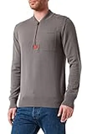 G-Star Para Hombre Jersey Half Zip Pocket, , XXL