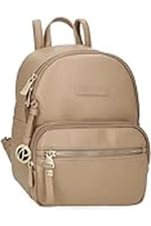 Pepe Jeans Elia Mochila Casual Beige 20x25,5x10 cms Piel sintética 5,1L by Joumma Bags