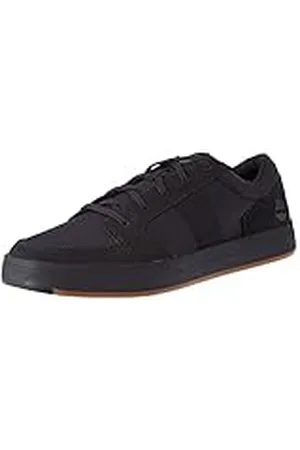 Timberland Davis Square F/L Ox Sneaker Basic, Zapatillas para Hombre, Negro (Black Nubuck), 49 EU