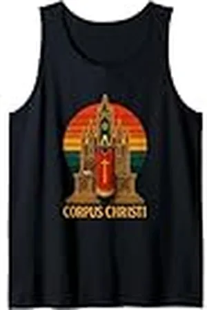 Modern Day Catholic Designs Consagración Eucarística Misa Latina Tradicional Católica Camiseta sin Mangas