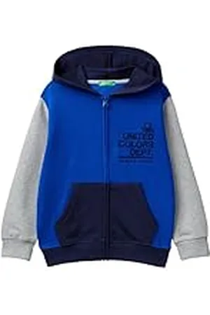 Benetton Chaqueta C/CAPP M/L 3j68c503x Suéter cárdigan, , 120 cm Niños y niños