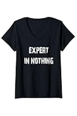 Buy Cool Shirts Mujer Experto en Nada Camiseta Cuello V