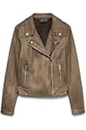 VERO MODA Vmjose Short Faux Suede Jacket Noos Chaqueta, , 48 Mujeres