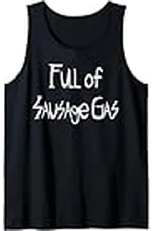 Buy Cool Shirts Lleno de gas de salchicha divertido Camiseta sin Mangas