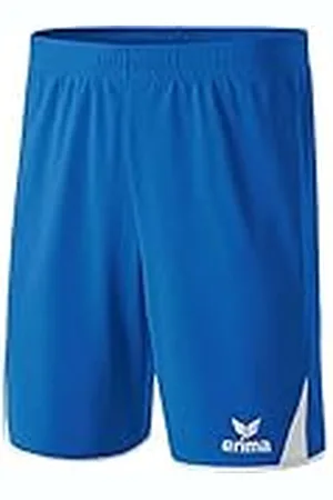 Erima Classic 5 Cubos Pantalón Corto, Unisex niños, New Royal/Blanco, XXS