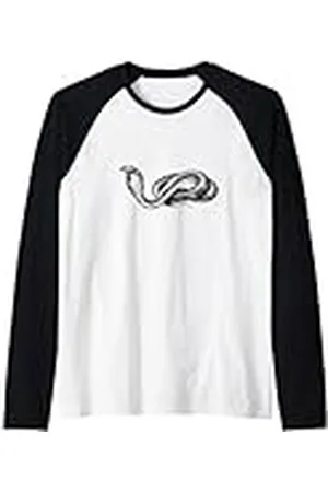 ArtAttack Serpiente Python Camiseta Manga Raglan