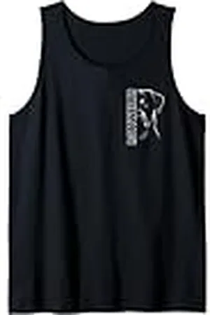 MyAnimal - Your Favourite Animal Wear Elegante diseño Rottweiler con texto elegante en el pecho Camiseta sin Mangas