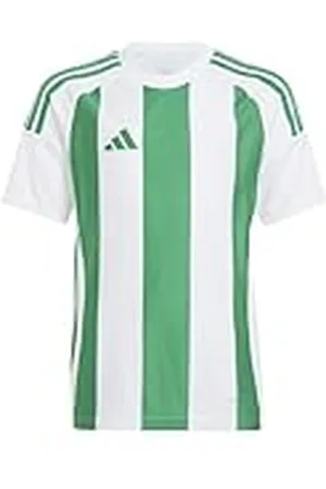 adidas Camiseta Unisex a Rayas 24 para niños de 7 a 8 años