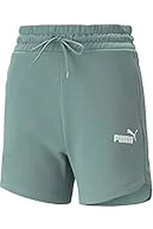 PUMA ESS - Pantalones Cortos de Cintura Alta de 5 Pulgadas para Mujer, , S