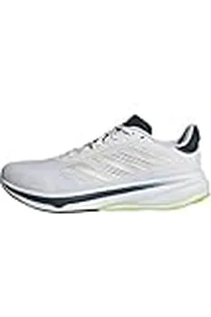 adidas Response Super M Running Shoes, Zapatillas para Correr Hombre, Cloud White/Zero Metalic/Lucid Lemon, 46 EU