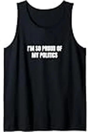 Statement Blend Estoy tan orgulloso de mi política Camiseta sin Mangas