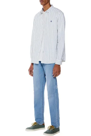 Camisas Hombre Manga Larga Camisa De Hombre Springfield Pinpoint