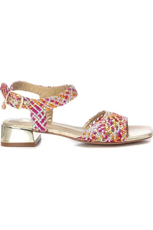 Sandalia Xti XTI - Zapato Mujer Oro - Calzado Cómodo Y Versátil - Moda Casual - Modelo 14378501 (Talla 36 Sandalias Xti Mujer