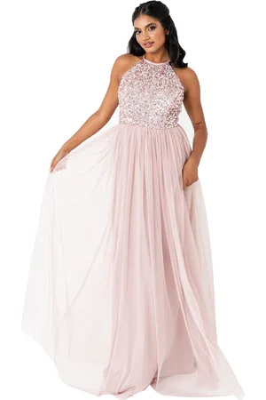 Vestido Invitada Boda Vestidos Ptom Cortos Cuello Halter Baratos